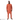 Long sleeve orange shirt and trouser